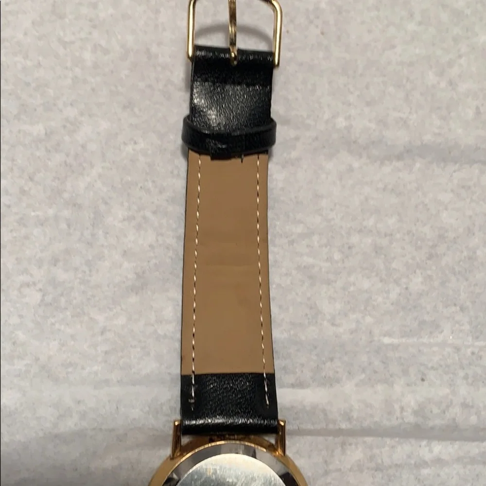 Seiko vintage gold plated st. Steel date watch